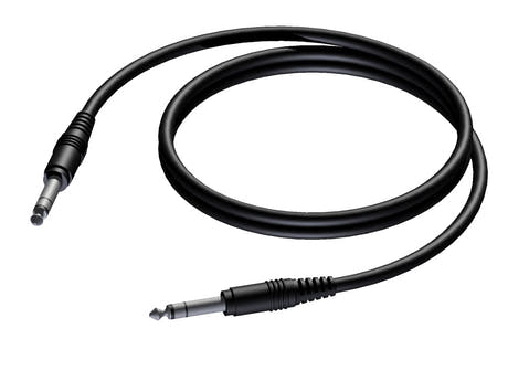 ProCab mikrofonkabel stereo jack > jack 1,5 m