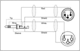 ProCab insert kabel XLR han & hun > Jack stereo 5 meter