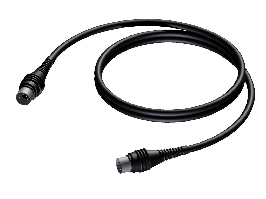 ProCab câble de signal Midi mâle/mâle 5 meter