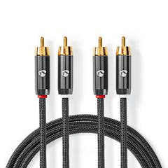 Câbles Phono stéréo Premium (2m)