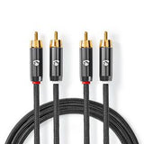 Câbles Phono stéréo Premium (2m)