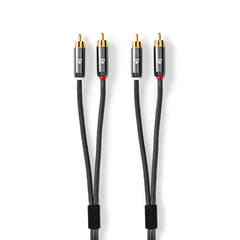 Câbles Phono stéréo Premium (2m)