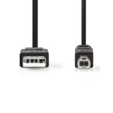 USB 2.0 cable A jack - B jack 2.0m
