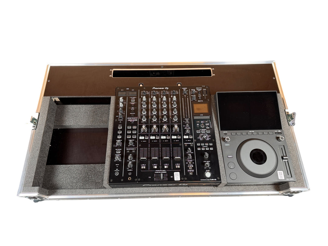 flightcase Case-It pour AlphaTheta CDJ-1500X & DJM-A9