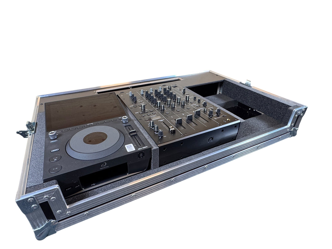 flightcase Case-It pour AlphaTheta CDJ-1500X & DJM-V5