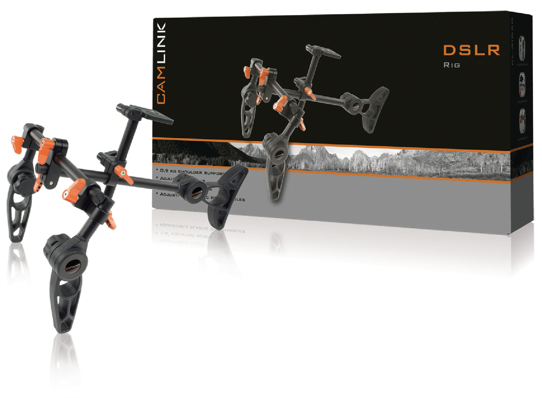Trépied pour caméra/vidéo (Noir/Orange, 0.9kg)