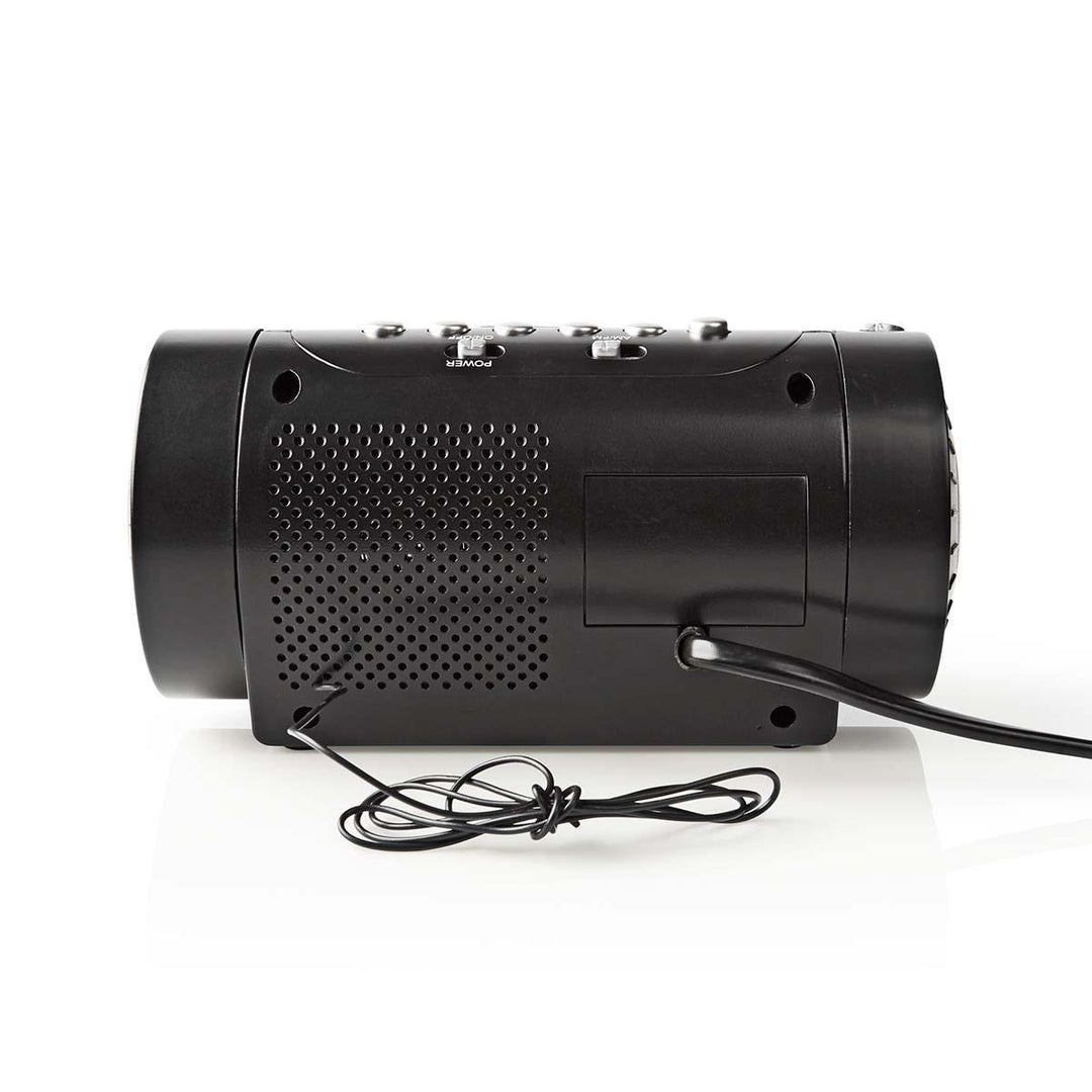 Radio-réveil avec projecteur intégré