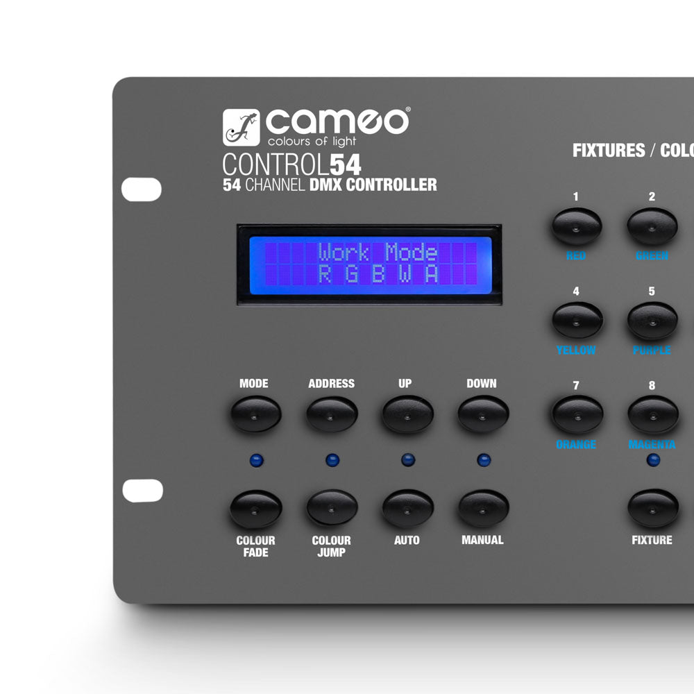 Cameo CONTROL 54 - Contrôleur DMX 54 canaux