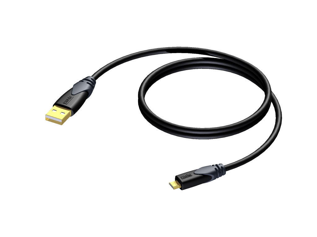 ProCab câble USB A > USB Micro B 1,5 mètre