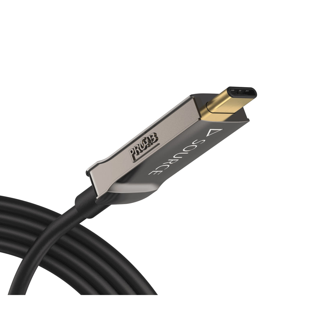 ProCab USB C câble optique actif 4K@60 Hz Displayport 30 m