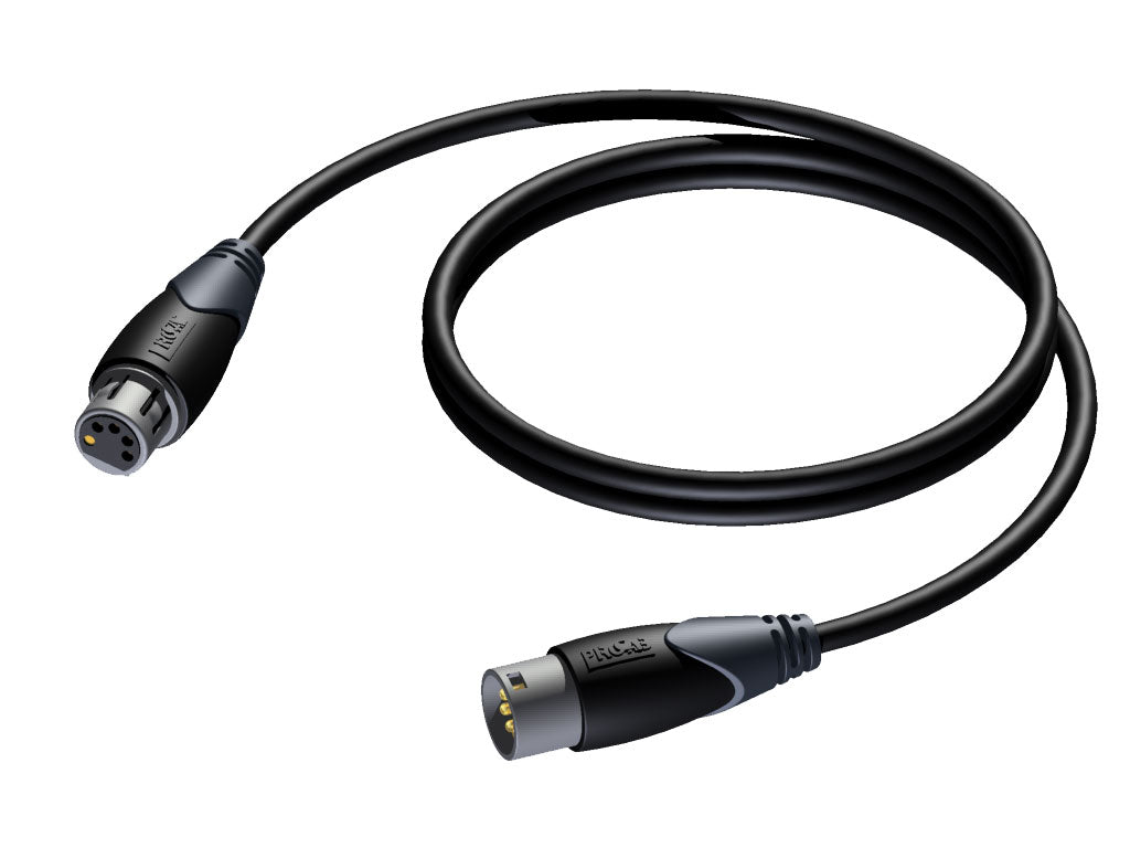 ProCab DMX-AES 110 Ohm digital audio 5 pin XLR 5 mètres