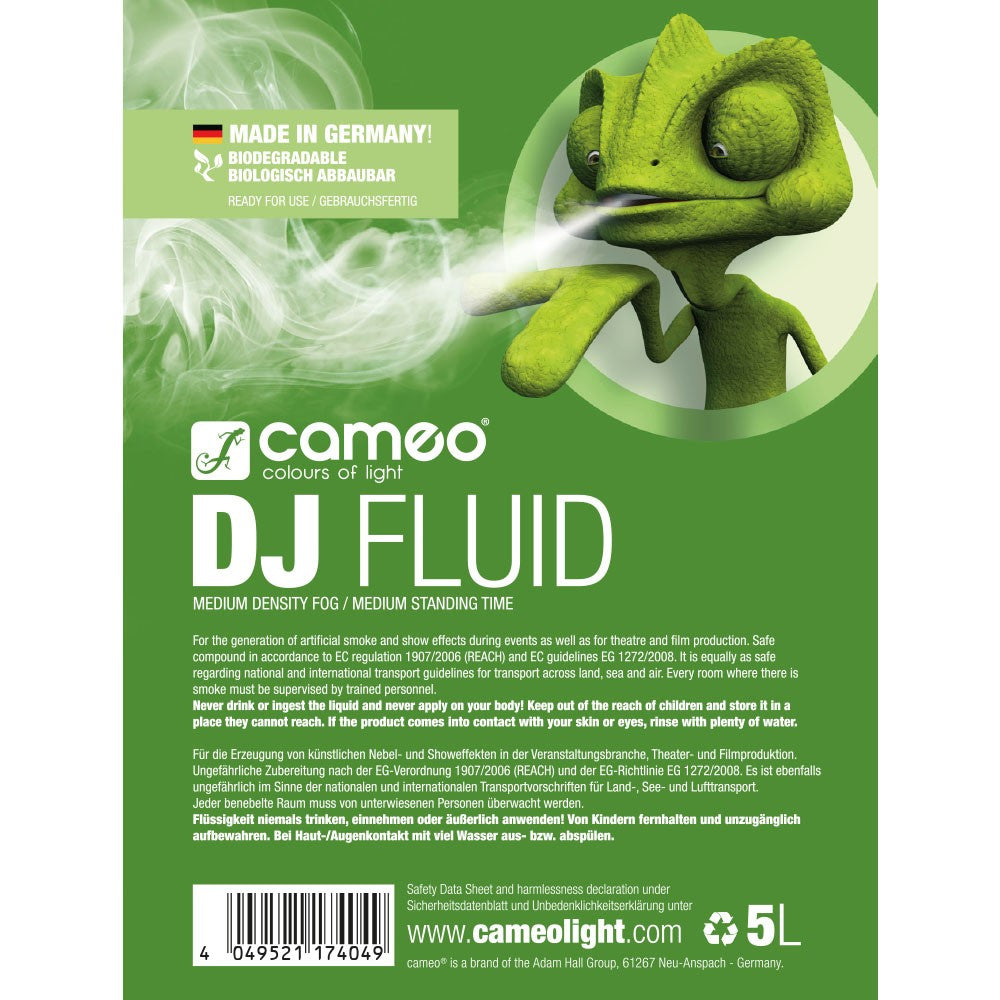 Cameo Liquide à fumée Medium Density (5L)