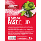Cameo FAST FLUID 5 L - Fluide haze à très haute densité et temps de suspension très court 5 L