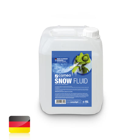 Cameo SNOW FLUID 15 L - Fluide spécial pour machines à neige, pour produire de la mousse 15 L