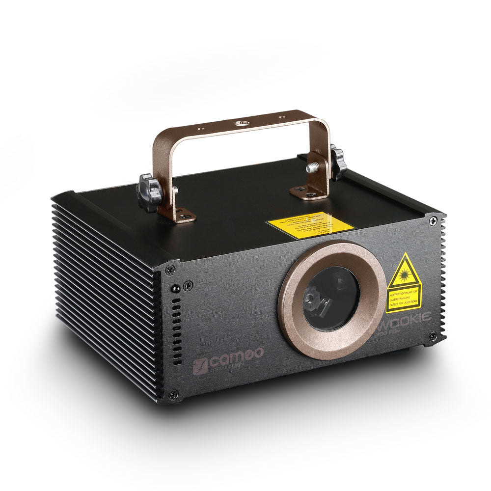 Cameo WOOKIE 200 RGY - Laser d’animation 200 mW RGY