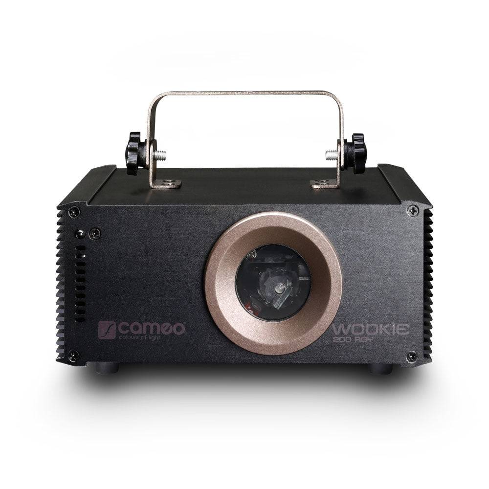 Cameo WOOKIE 200 RGY - Laser d’animation 200 mW RGY