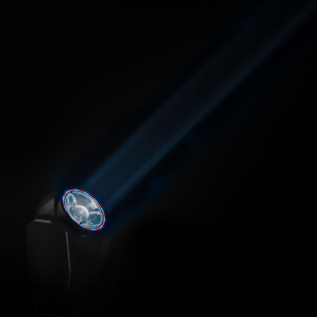 Cameo MOVO BEAM 200 - Lyre Beam asservie avec rotation infinie et anneau LED