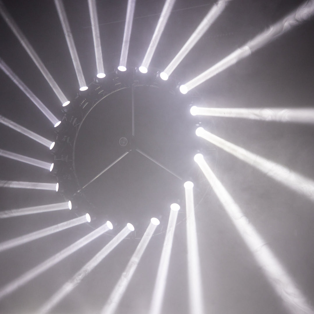 Cameo MOVO BEAM 200 - Lyre Beam asservie avec rotation infinie et anneau LED
