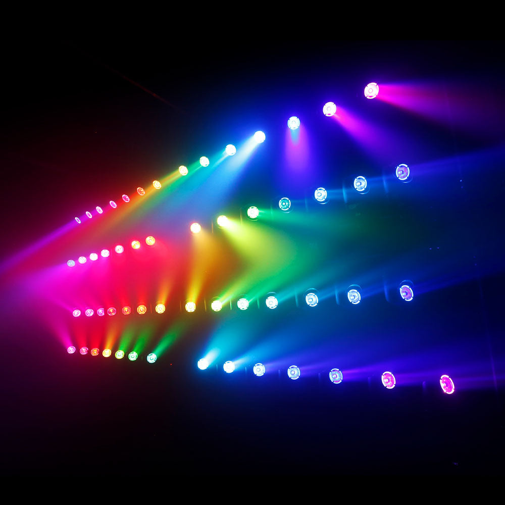 Cameo MOVO BEAM Z100 - Lyre Beam asservie avec rotation infinie, anneau LED et zoom