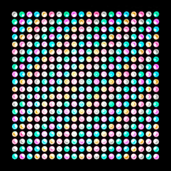 Cameo MATRIX PANEL 10 W RGB - Panneau matriciel RGB LED 5 x 5 avec contrôle individuel des pixels