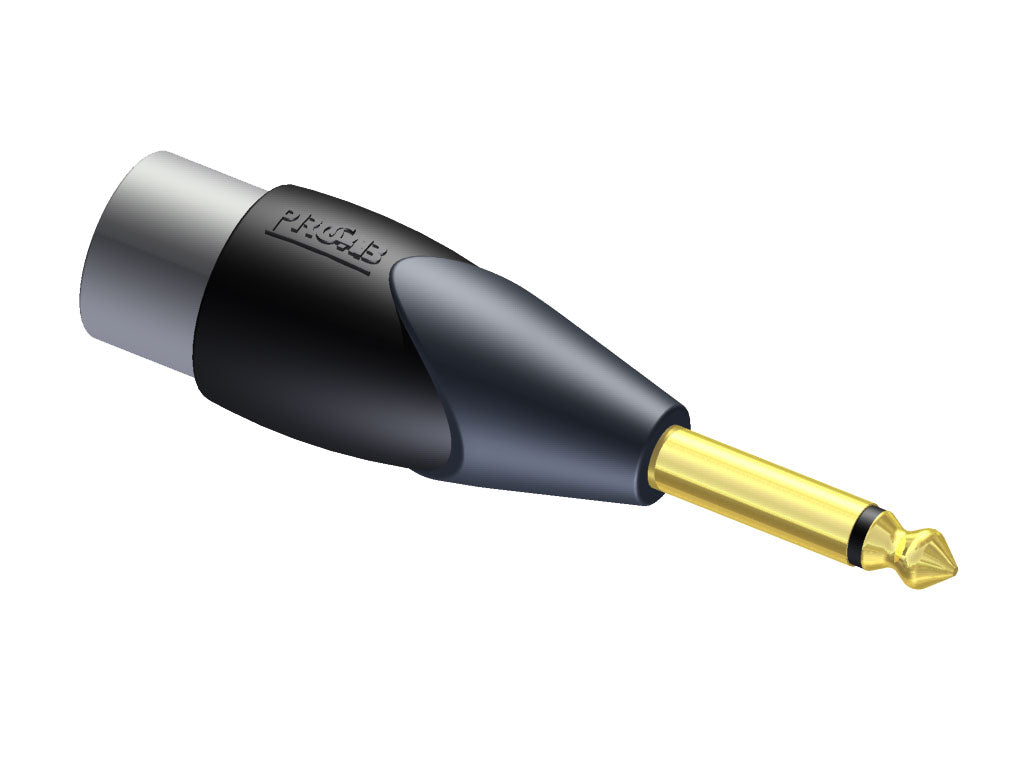 ProCab adaptor XLR han > Jack mono han