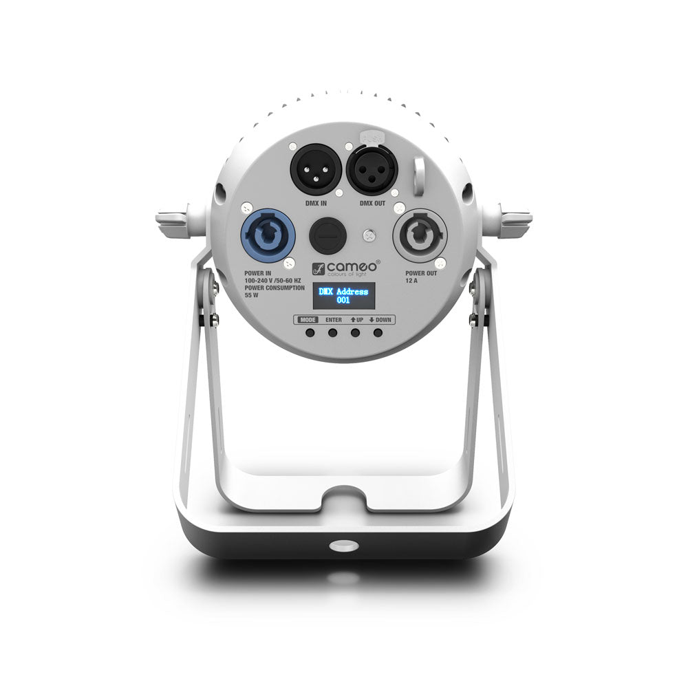 Cameo Q-SPOT 40 RGBW WH - spot compact avec LED RGBW 40 W, boîtier blanc