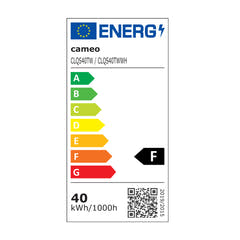 Cameo Q-SPOT 40 TW - spot compact avec LED blanc réglable 40 W, finition noire