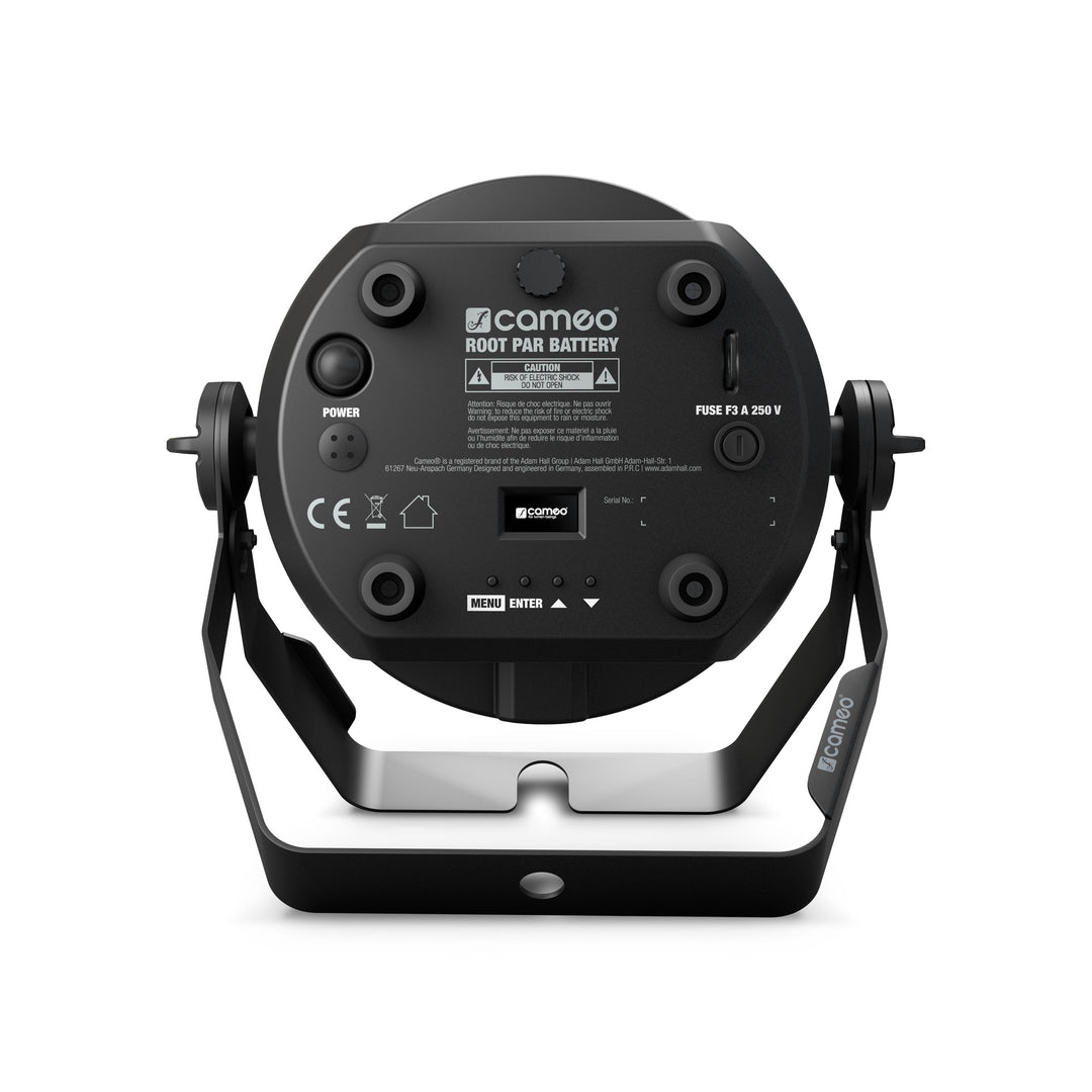 Cameo ROOT® PAR BATTERY - Projecteur PAR LED RGBW sur batterie 5 × 4 W