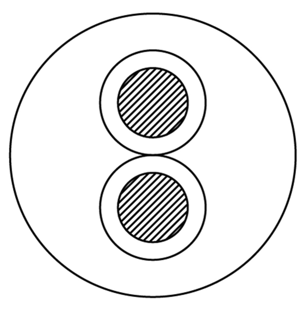 ProCab højttalerkabel  EN50399 2 x 4 mm² 100 meter