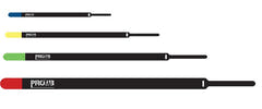 ProCab Attaches-câbles velcro 30x750 mm, noir/rouge 10 pièces