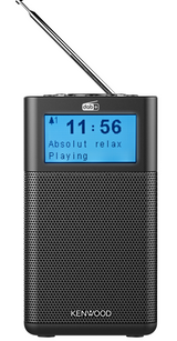 Kenwood CR-M10DAB-B FM,DAB+, Bluetooth Radio (Black)