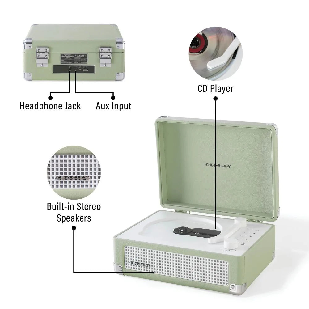 Lecteur CD Crosley Cruiser, Mint