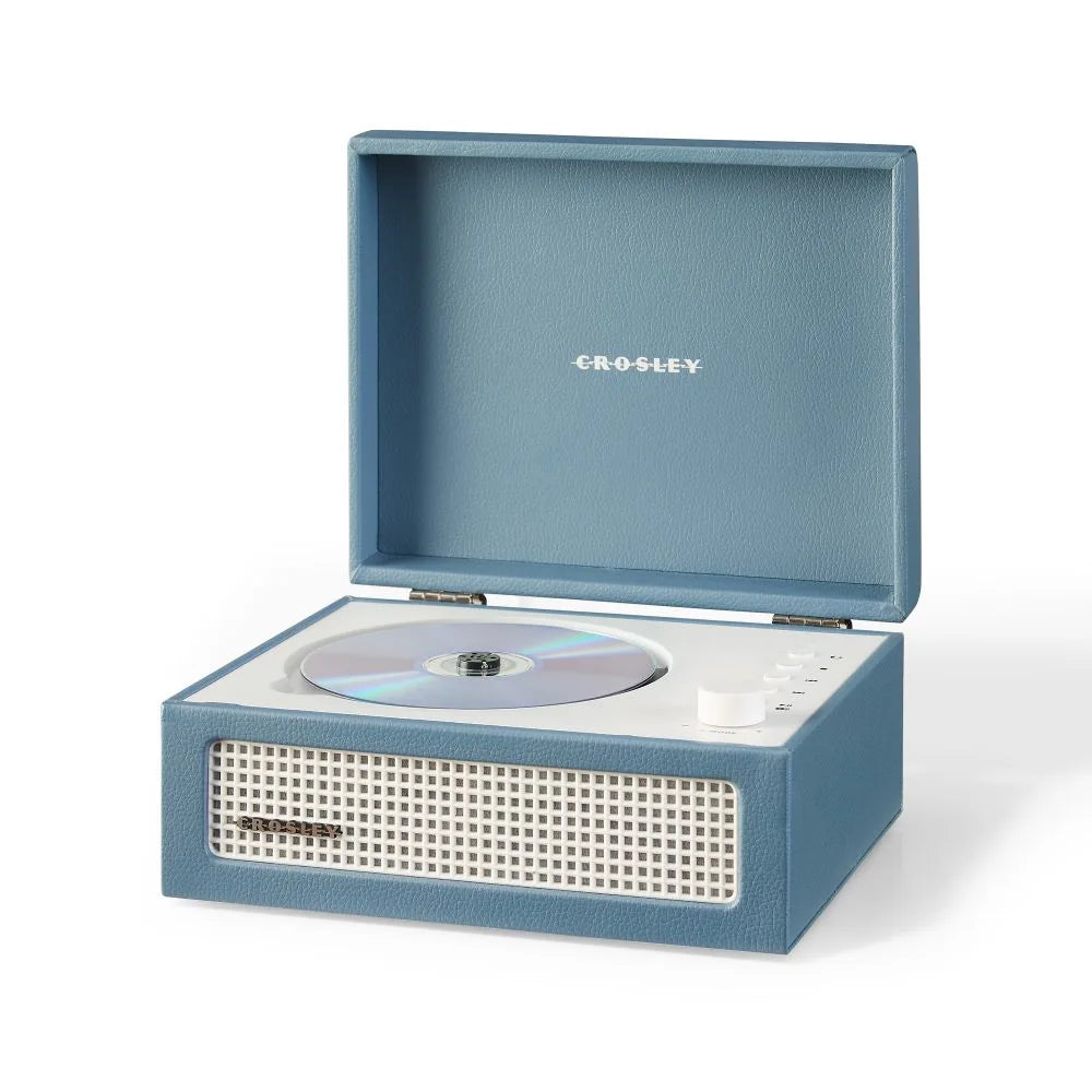 Crosley Voyager CD player, Washed Blue