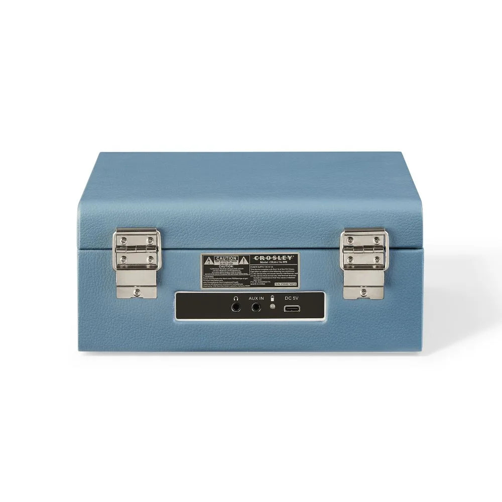 Lecteur CD Crosley Voyager, Washed Blue
