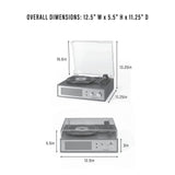 Crosley Miles Turntable, Black