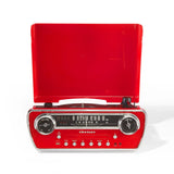 Platine vinyle Crosley Powel CR6047A 7-en-1 avec Bluetooth, CD et radio
