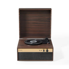 Crosley Jasper retro Platine vinyle, Noyer