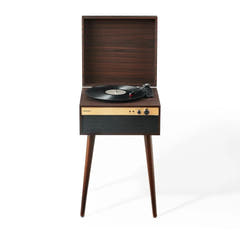Crosley Jasper retro Platine vinyle, Noyer