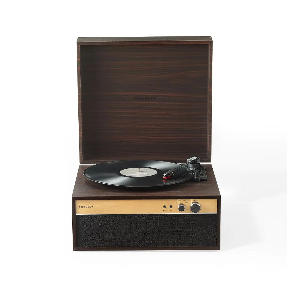 Crosley Jasper retro Turntable, Walnut