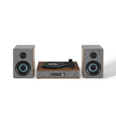 Crosley Arya Platine vinyle avec haut-parleurs, Gray