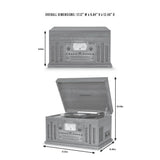 Crosley Musician 8-en-1 système musical, noyer