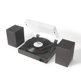 Crosley Zane Turntable with speakers, Black