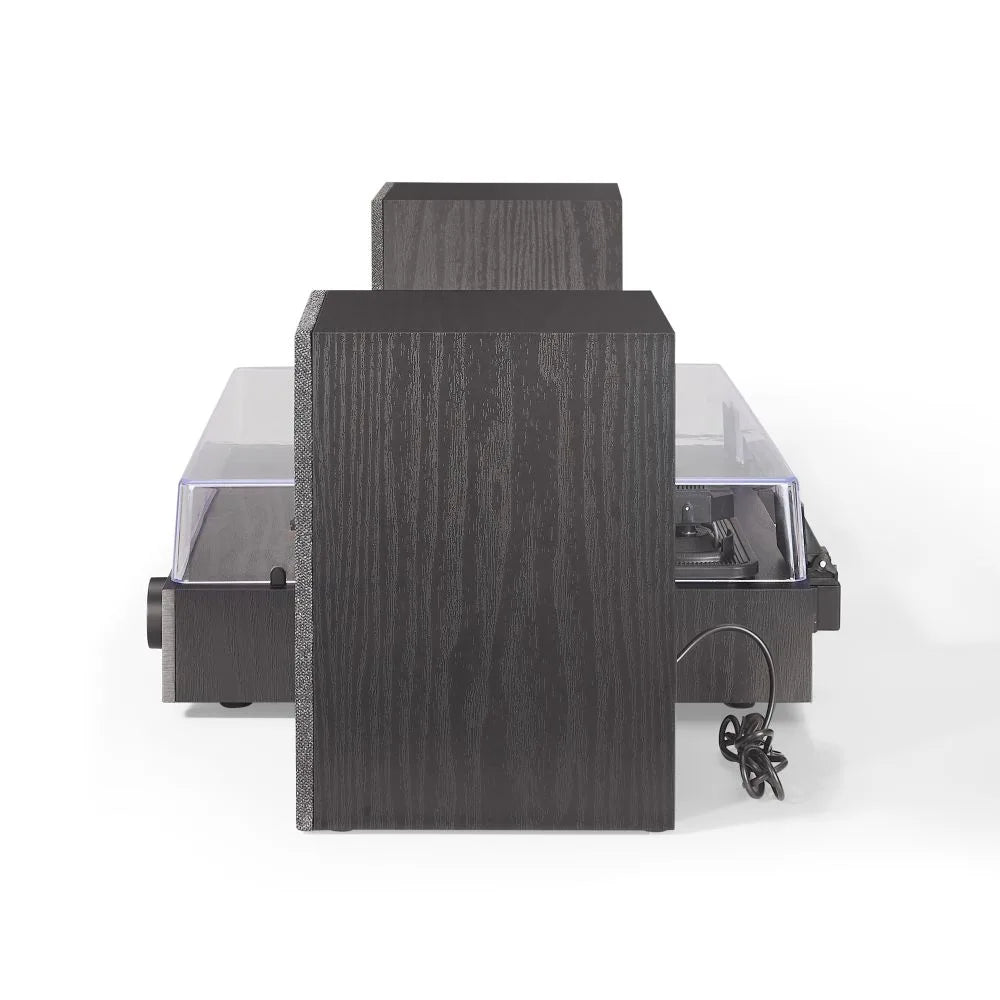 Crosley Zane platine vinyle avec haut-parleurs, Noir