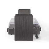 Crosley Zane Turntable with speakers, Black