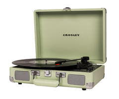 Crosley Cruiser Plus Platine Vinyle Bluetooth bidirectionnel (Menthe)
