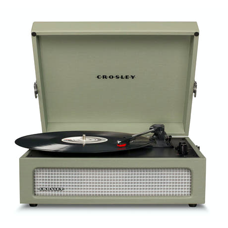 Crosley Voyager Platine Vinyle Bluetooth bidirectionnel (Sauge)