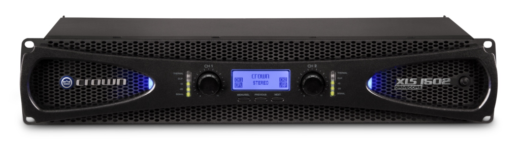 Crown XLS1502 Amplificateur 2 canaux 2x525W @ 4Ω | DSP | XLR/RCA