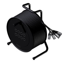 ProCab enrouleur de câble câble microphone 8 in / 2 out - 10 m