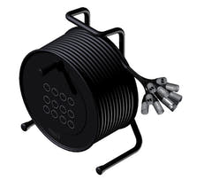 Enrouleur de câble microphone ProCab 12 in 10 m