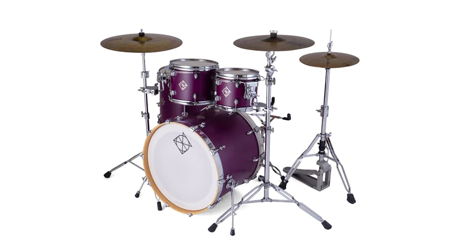 Dixon PODCSTH422-01-SDP ensemble de fûts 22", violet profond satiné